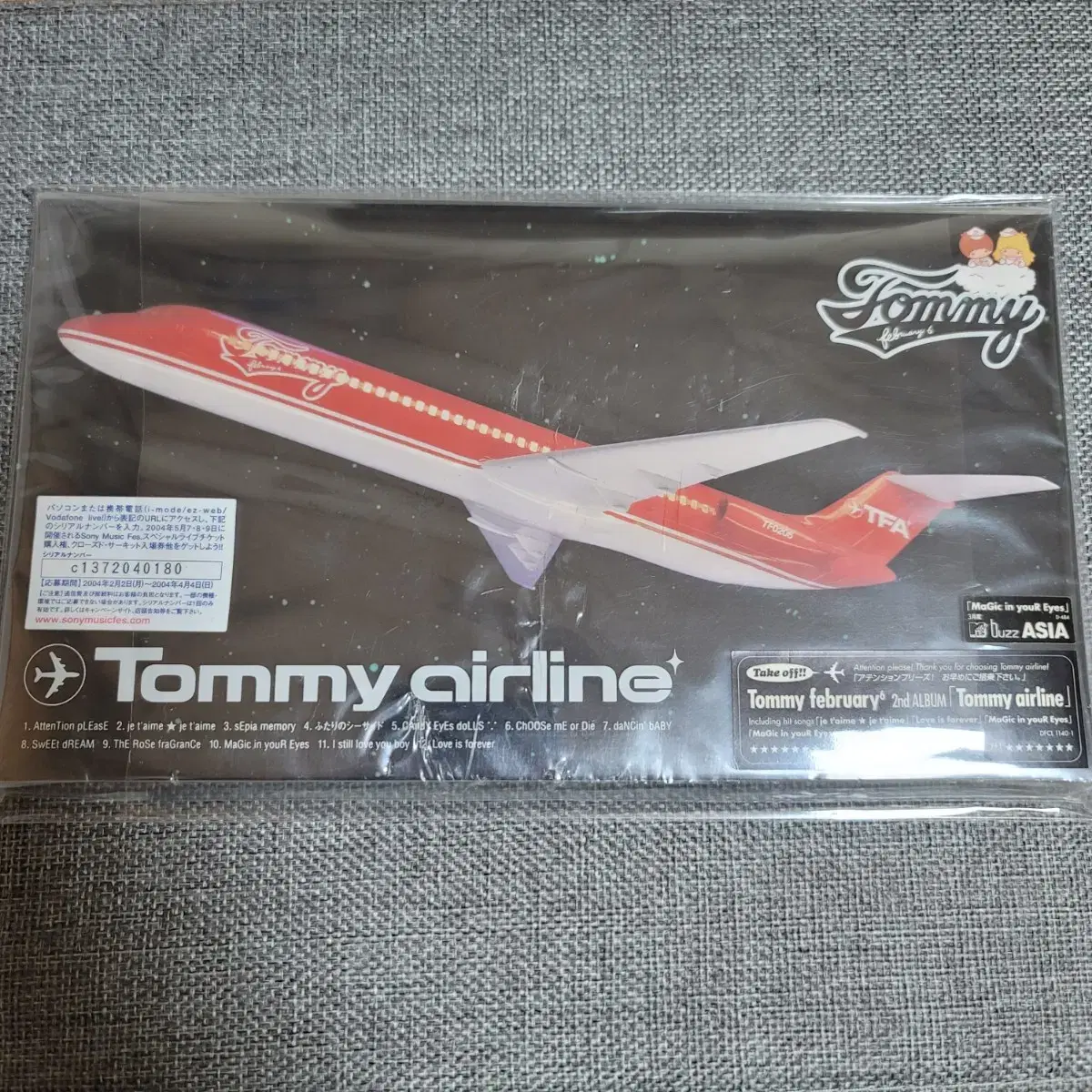 Tommy february6 Tommy airline 초회한정 (미개봉)